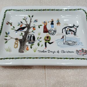Mini Travessa Twelve Days to Christmas