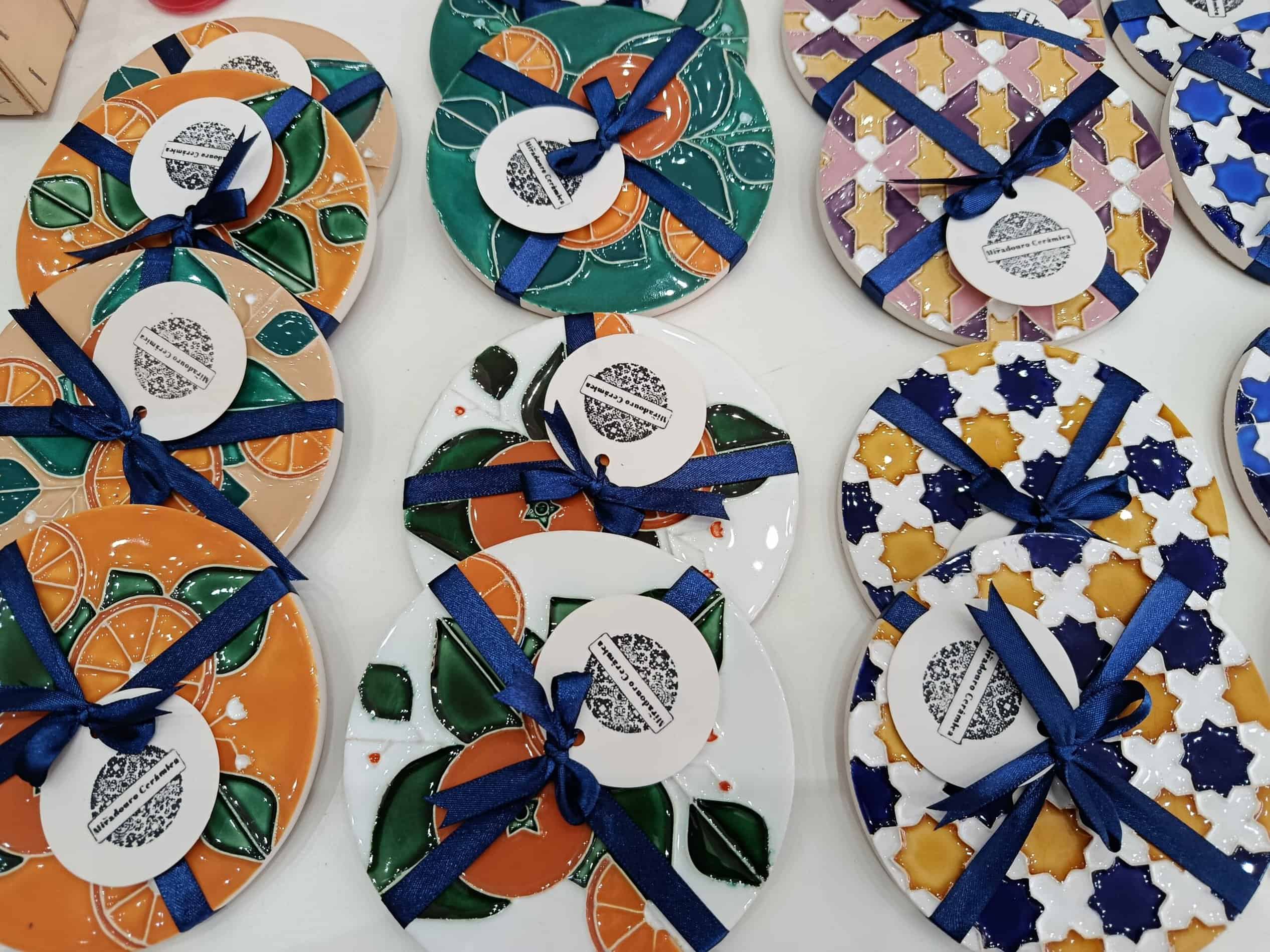 Base de Copos - Fruta & Azulejo