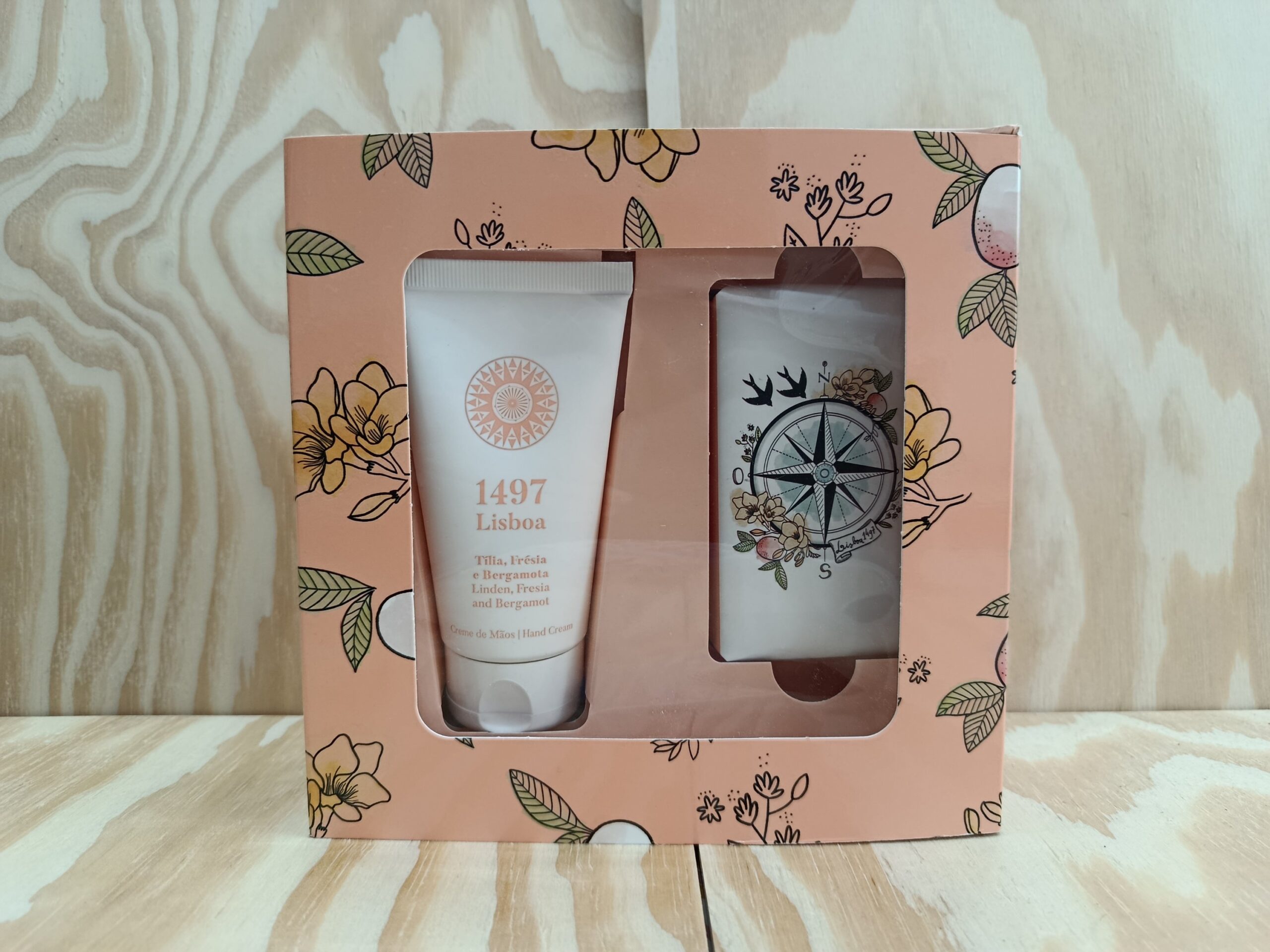 Coffret Lisboa-creme de maos e sabonete 150g