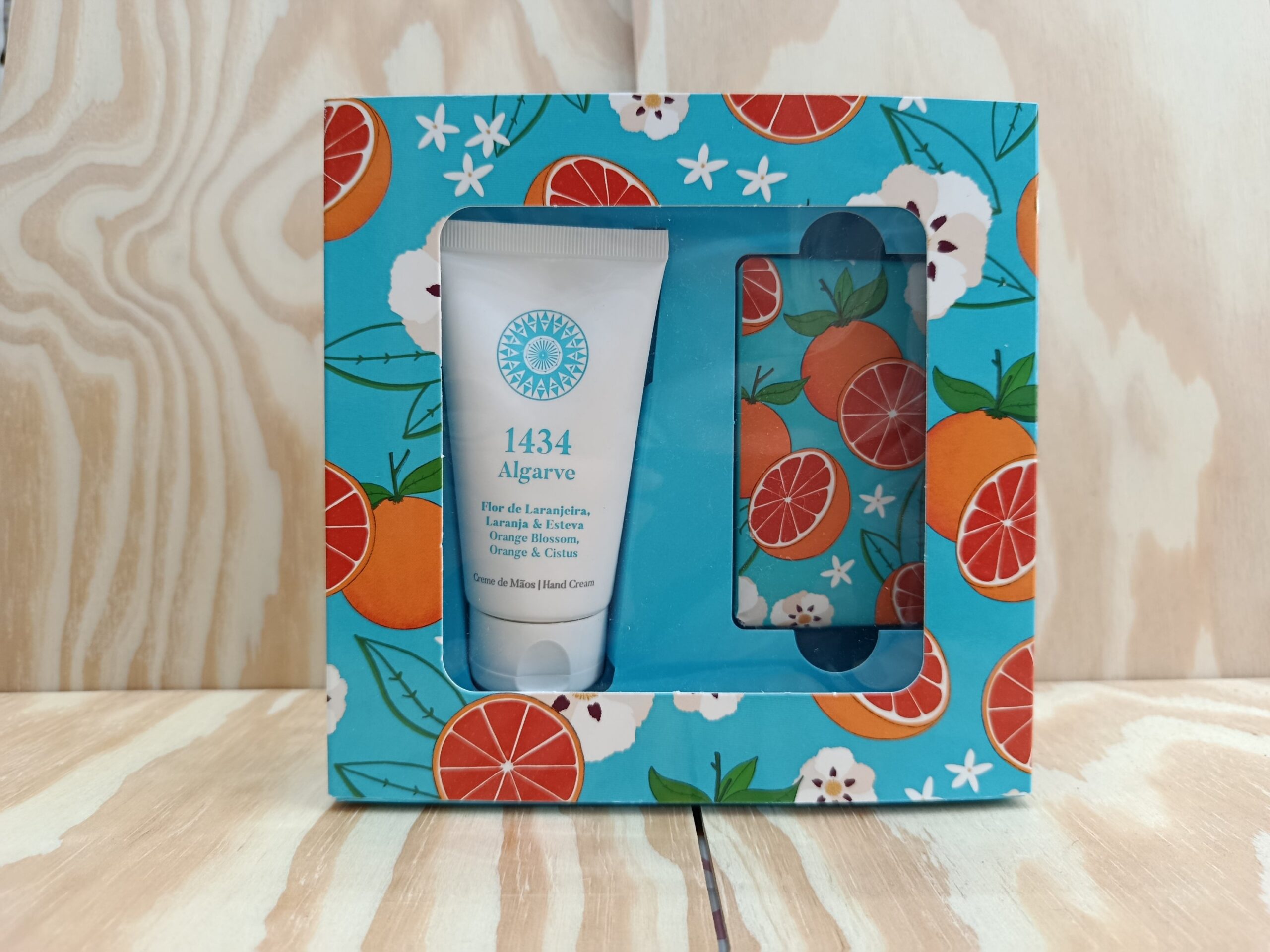 Coffret Algarve Ceme de maos e sabonete 150g