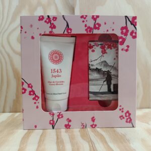 Coffret Japão, creme de maos e sabonete 150g