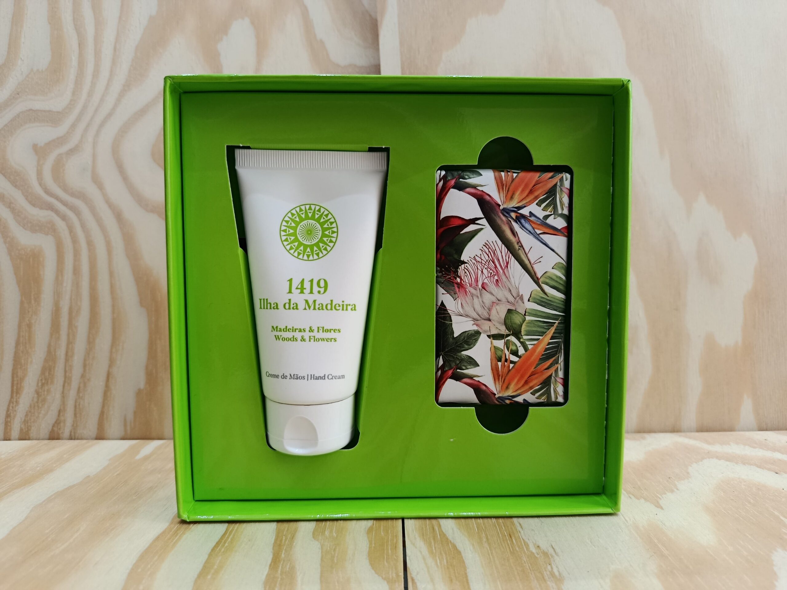 Coffret Ilha da Madeira, creme de maos e sabonete 150g